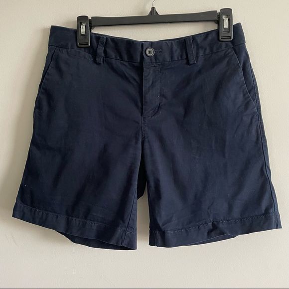 Banana Republic Pants - Banana Republic Long Bermuda Navy Shorts 2